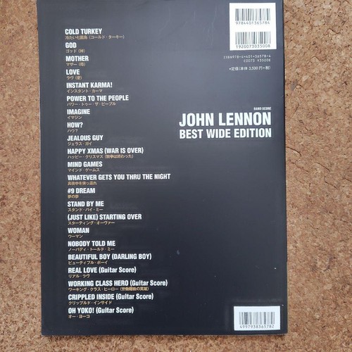 John Lennon Best Band Score Notenbuch, gebraucht 77w - Bild 2 von 2