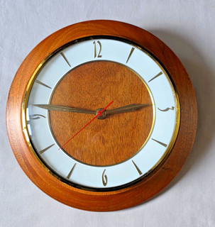 Vintage Junghans Wooden Wall Clock