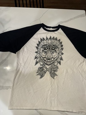 Straight Edge One Life Drug Free 3/4 Sleeve Shirt XL XXX Seventh Dagger