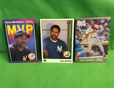 Dave Winfield, 3 different baseball cards, Donruss & UD 1989, Fleer Ultra 1991