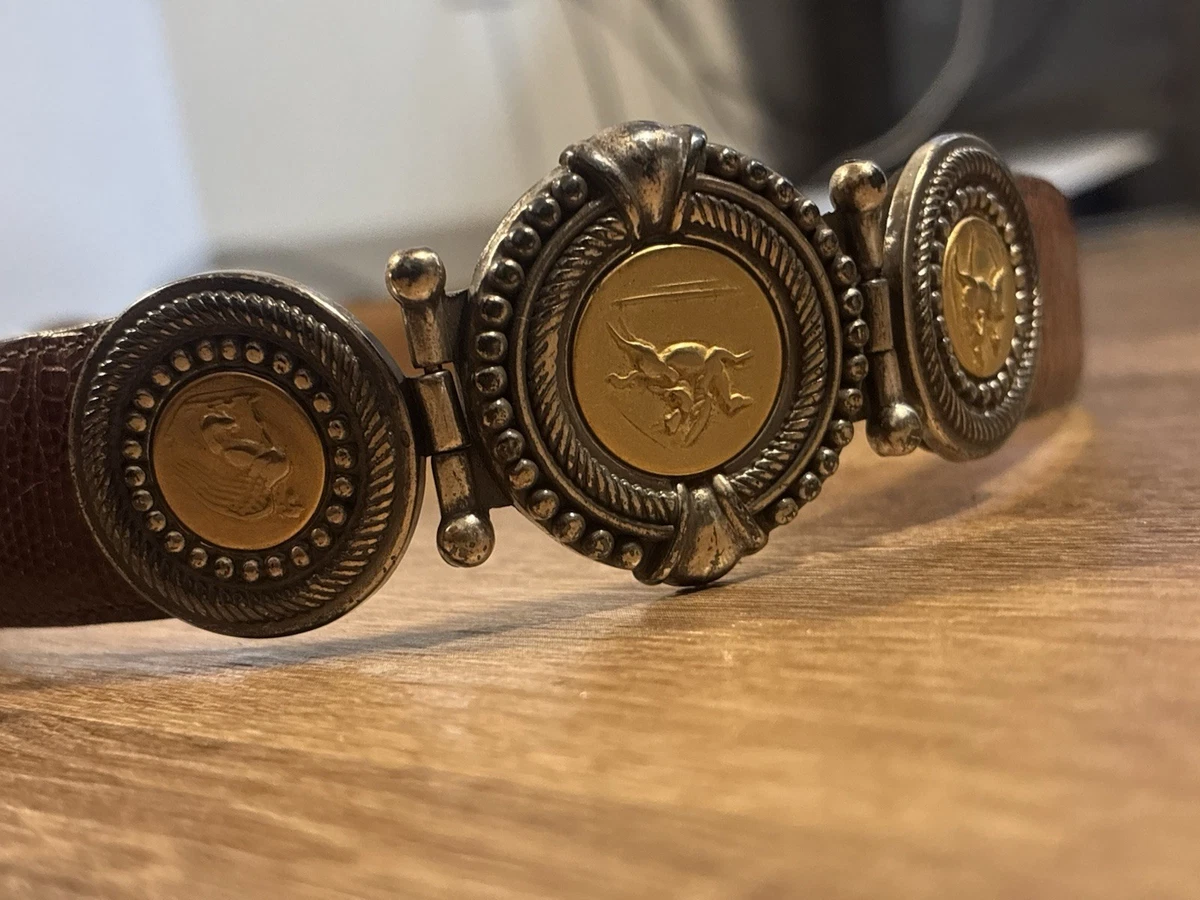Coins Brown Belts for Women for sale | eBay display picture 1