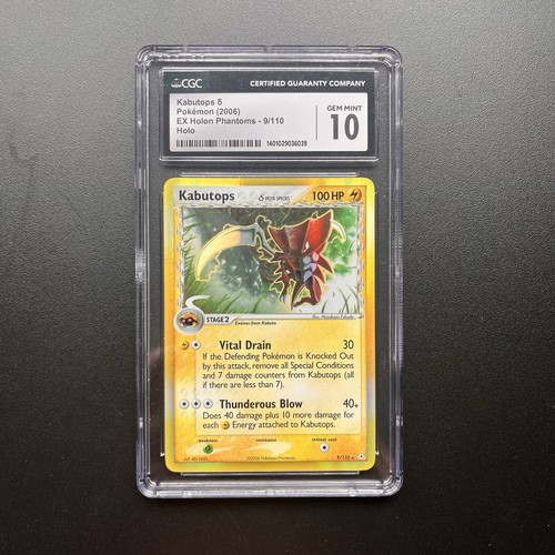 Kabutops δ graded CGC 10 for sale on eBay