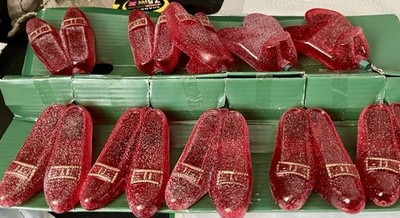 Kurt Adler Wizard Of Oz  Ruby Slippers  10 Light Set ~ New!