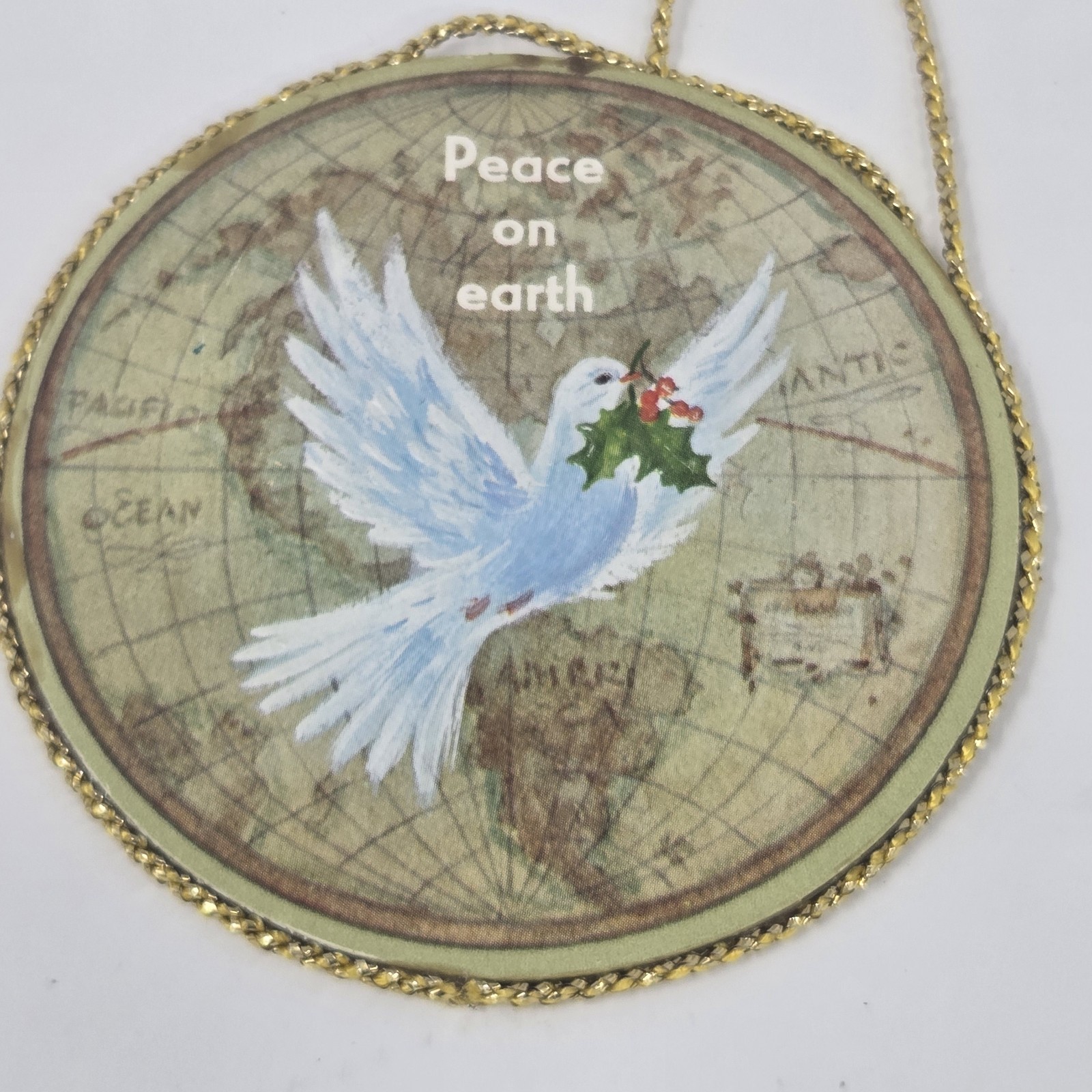 "Peace on Earth" / "Frieden auf Erden" Christmas Ornament - 3" image 4
