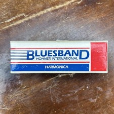 Hohner BluesBand Harmonica Key of C Blues Band Stainless Steel