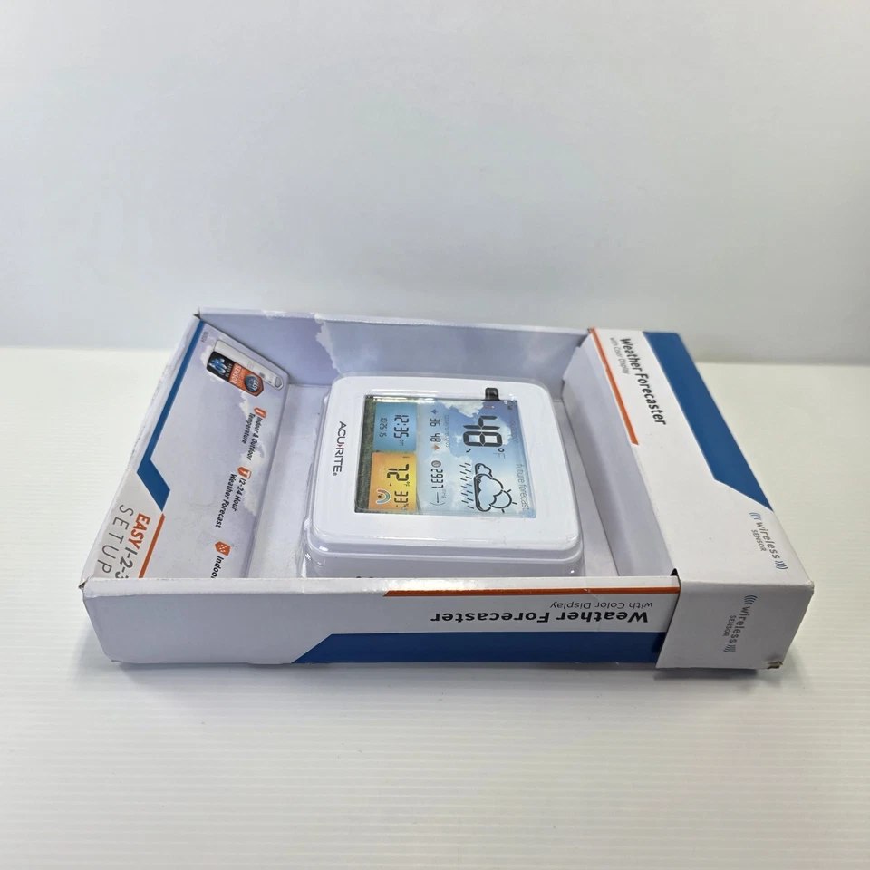 AcuRite 00524 Digital Meat Thermometer Weather Station - Image 3 of 4