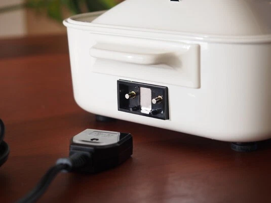 BRUNO Compact Hot Plate White BOE021-WH AC100W Flat / Takoyaki Plates Set New - Image 4 of 4