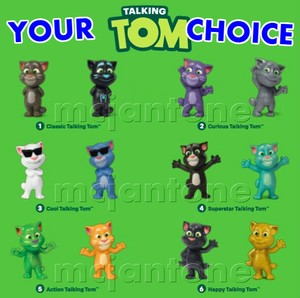 talking ginger cat toy