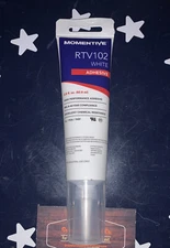 MOMENTIVE  RTV102  WHITE ADHESIVE  2.8 fI. oz.  HIGH PERFORMANCE ADHESIVE