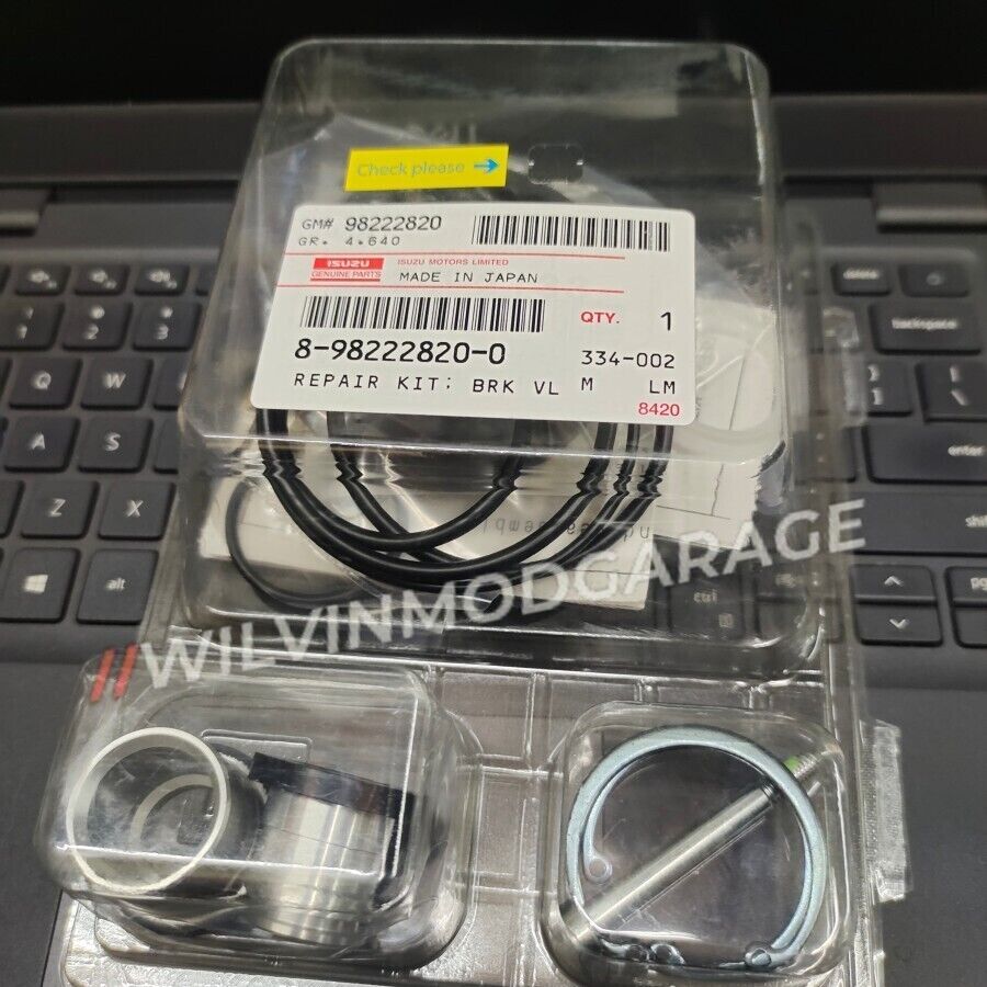 Genuine Brake Valve Repair Kit Isuzu Giga FRR FTR FVZ FVM 8 Genuine Brake Valve Repair Kit Isuzu Giga FRR FTR FVZ FVM 8