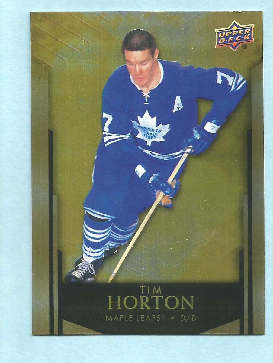 2022-23 UD Tim Hortons Hockey LEGENDS Tim Horton #1 Toronto Maple Leafs |  eBay