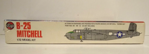 AirFix B-25 Mitchell WWII Bomber 1/72 Scale Model Kit Factory Sealed Military - Bild 4 von 4