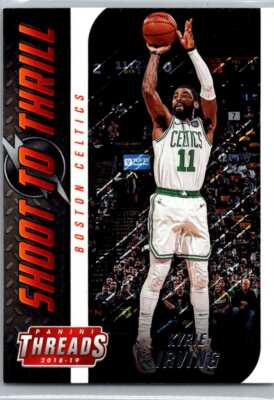 2018 Kyrie Irving #11 Panini Boston Celtics Shoot to Thrill MBKC#32