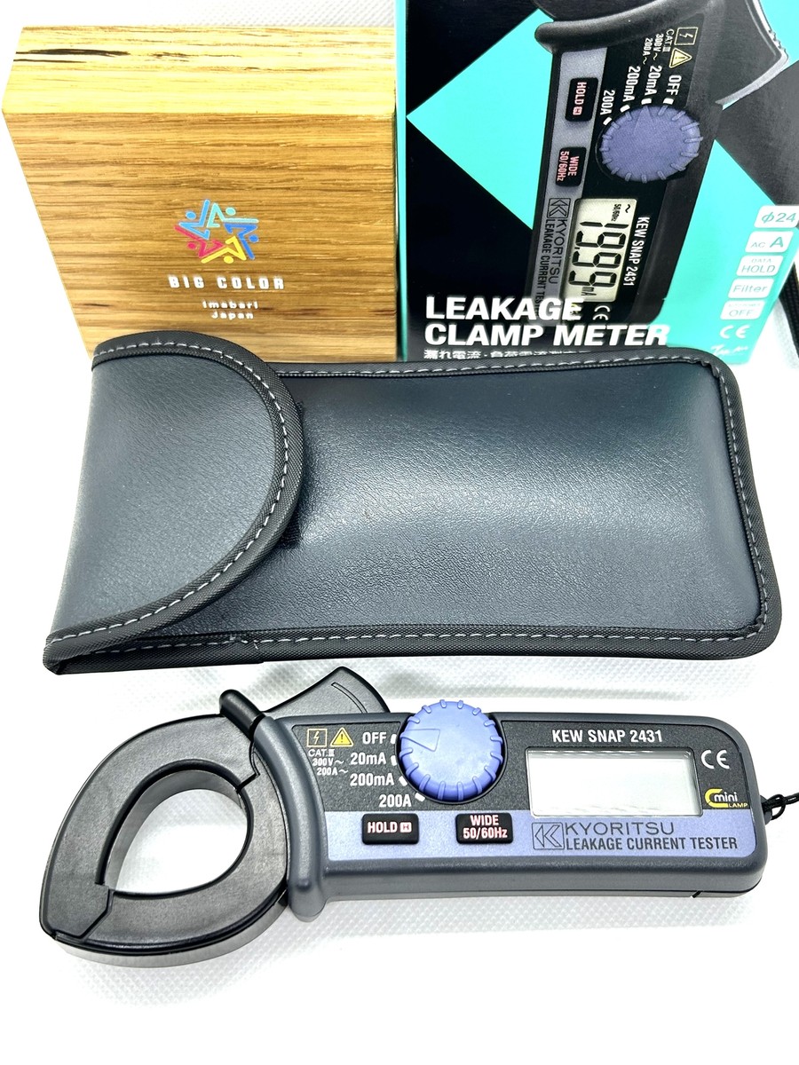 KYORITSU 2431 Clamp Meter Leakage Current Tester Load Current