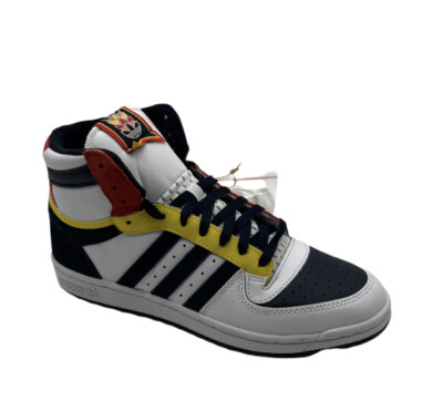 ADIDAS Top Ten RB Originals S24124 Blue/White/Red/Yellow Basketball Shoe Sz  10