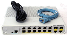 Cisco Catalyst WS-C3560C-12PC-S 3560C PoE Switch 15.2 IOS FIVE YEAR WARRANTY