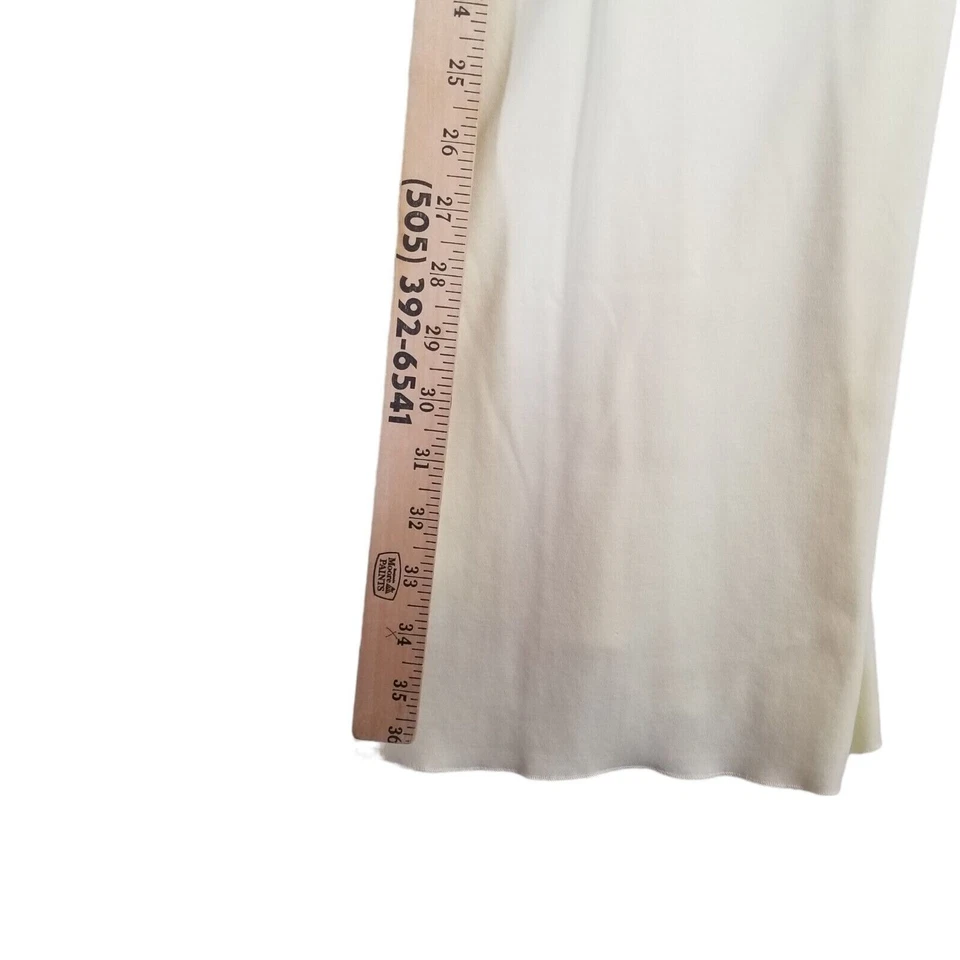 Adonna Vestido de Noche Mujer 3X Punto Corto Ligero Amarillo 100% Algodón Foto 3 de 4