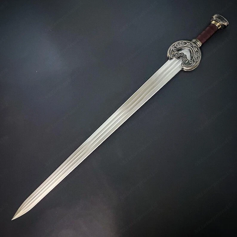 Beautiful Custom Handmade King Author Sword - Image 2 of 3