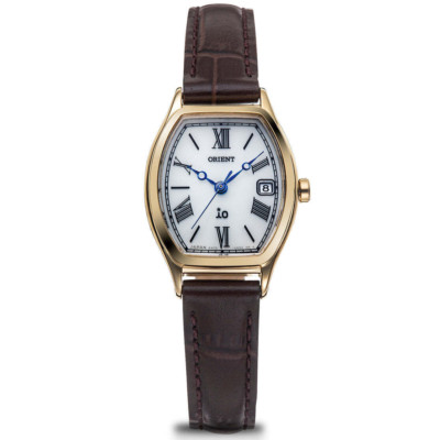ORIENT iO Natural & Plain RN-WG0013S Solar Watch Brown Leather Band 24.1mm