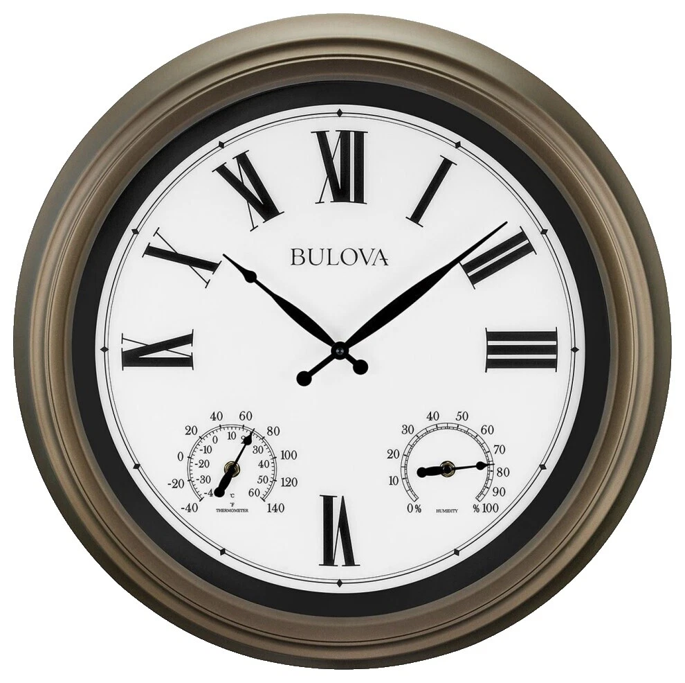 Bulova Metal Wall Clocks