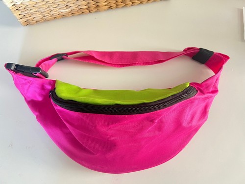 fluro pink bum bag