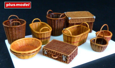 MW22 PLUSMODEL 537 WICKER BASKETS BIG ACCESSORIES  1/35