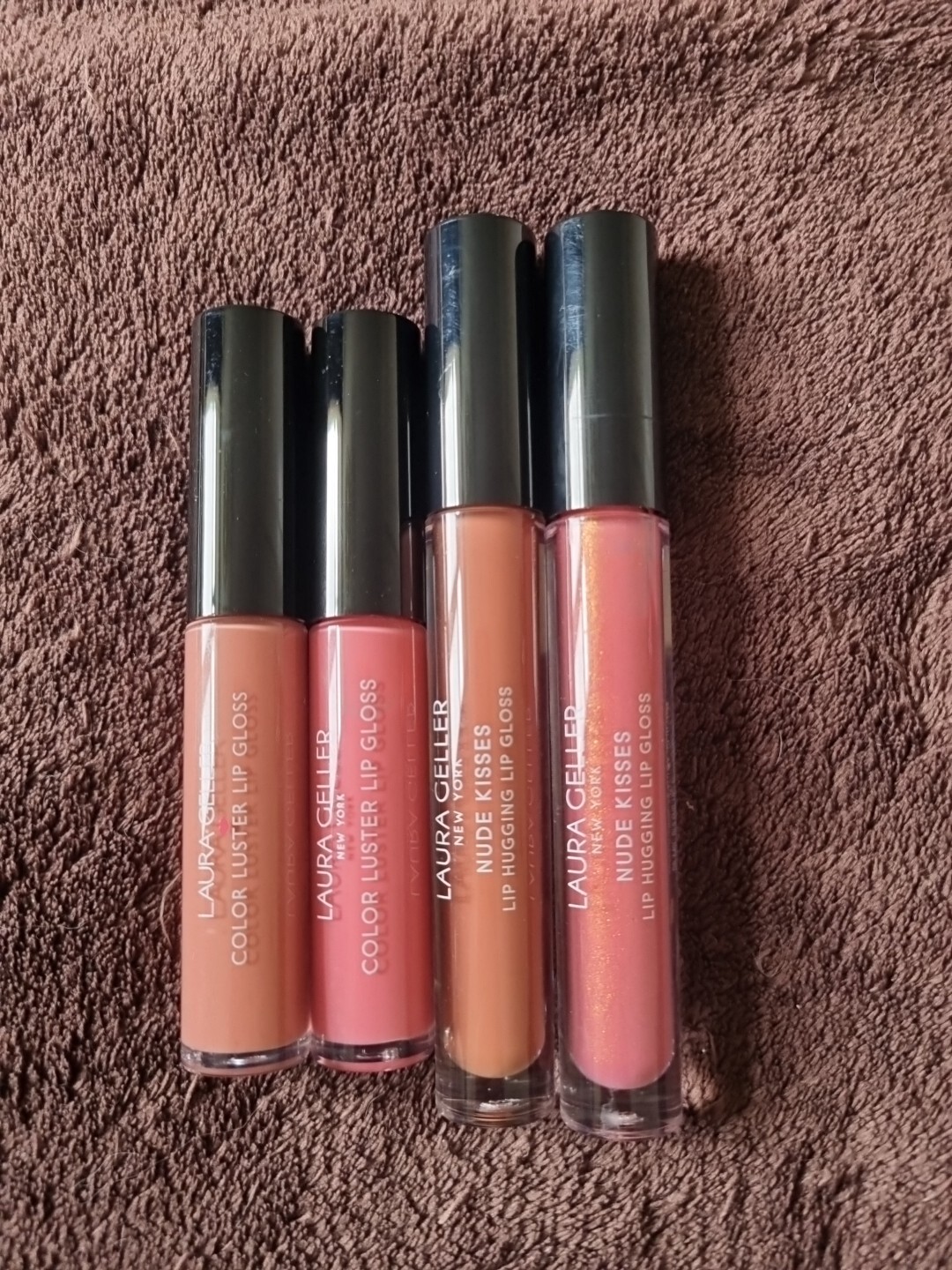 Laura Geller Bundle Of Color Luster And Lip Hugging Lip Glosses eBay