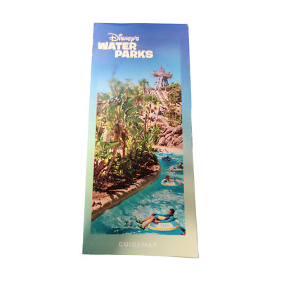 Theme Part Guide Map NEW 2023 Walt Disney World Theme Park Guide Map Water Parks | eBay
