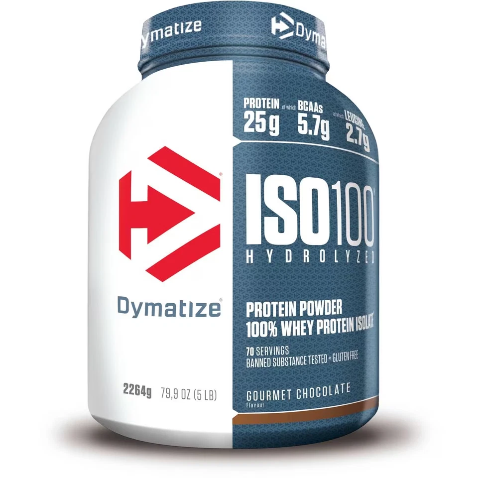 Dymatize Iso 100 Hydrolyzed 2264g Eiweiß Whey Isolate Protein (45,03€/Kg)