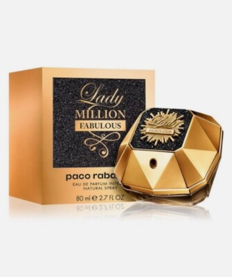 Paco Rabanne Lady Million Fabulous Eau De Parfum Intense 80ml Neu und Ovp