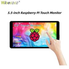 5.5'' 1920 1080 Touch Screen Portable Monitor HDMI LCD Display Raspberry Pi 5/4