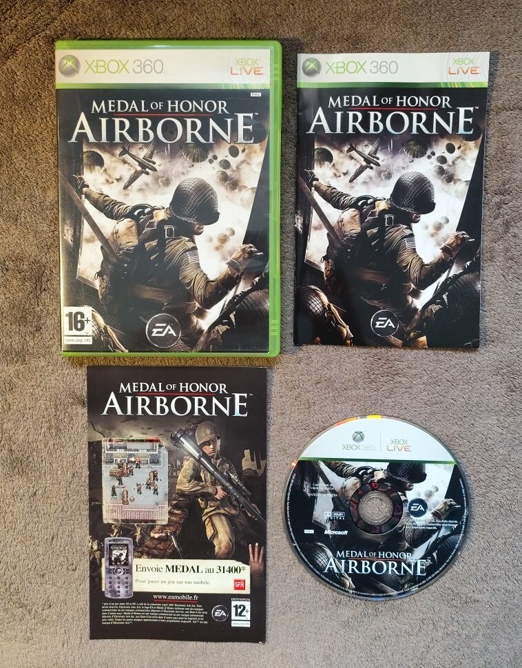 Medal Of Honor Airborne Xbox 360 Complet FR