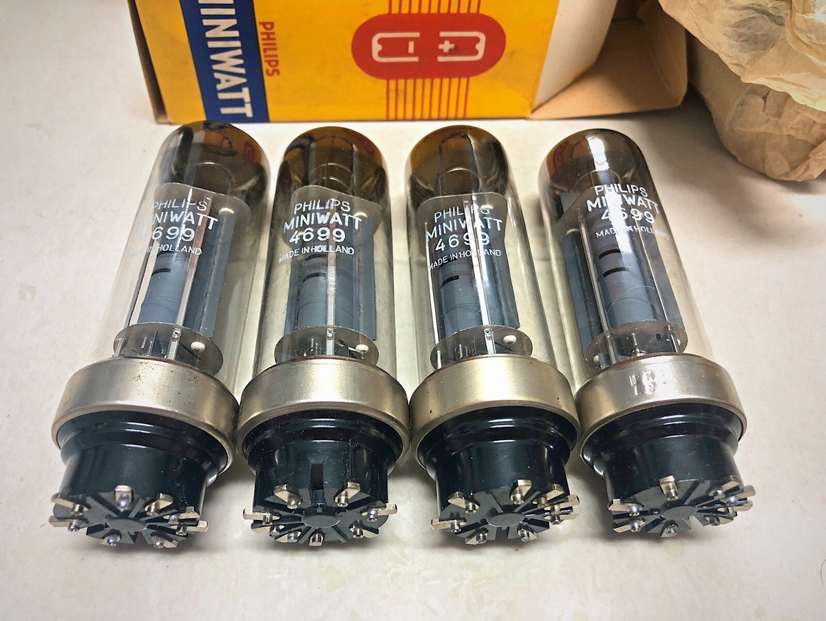 Philips Miniwatt 4699 EL6 EL3 NOS NIB Mint, working perfectly