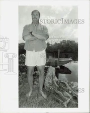 1988 Press Photo Don Smith, retired National Football league player - lra41084