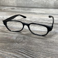 Vintage Bausch  Lomb Eyeglass Frames Black 1950s