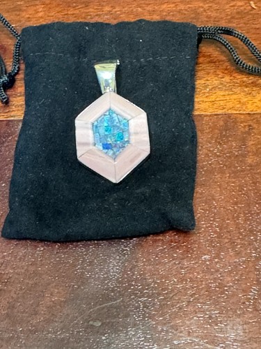 JAY KING MINE FINDS 925 SILVER AND STONE PENDANT - Picture 2 of 5