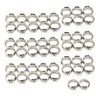 1/2 inch PEX Stainless Steel Clamp Cinch Rings Crimp Pinch Fitting 50 pcs