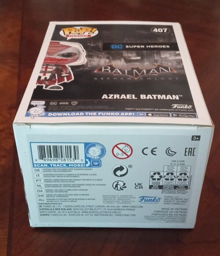 Funko Pop! Vinyl: Azrael Batman #407 - Walgreens Exclusive - NIB - Picture 5 of 5