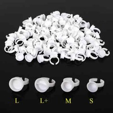 Makeup Tattoo Ring Cup S/M/L Separate Material Volume Cup Eyelash Tray