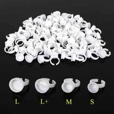 Makeup Tattoo Ring Cup S/M/L Separate Material Volume Cup Eyelash Tray