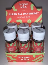 Proper Wild - Energy Shot Strawberry Kiwi - Case Of 6 2.5 Fluid Ounces