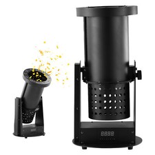 LED Confetti Cannon Machine DMX /reomote Control Electric Confetti Stage Event