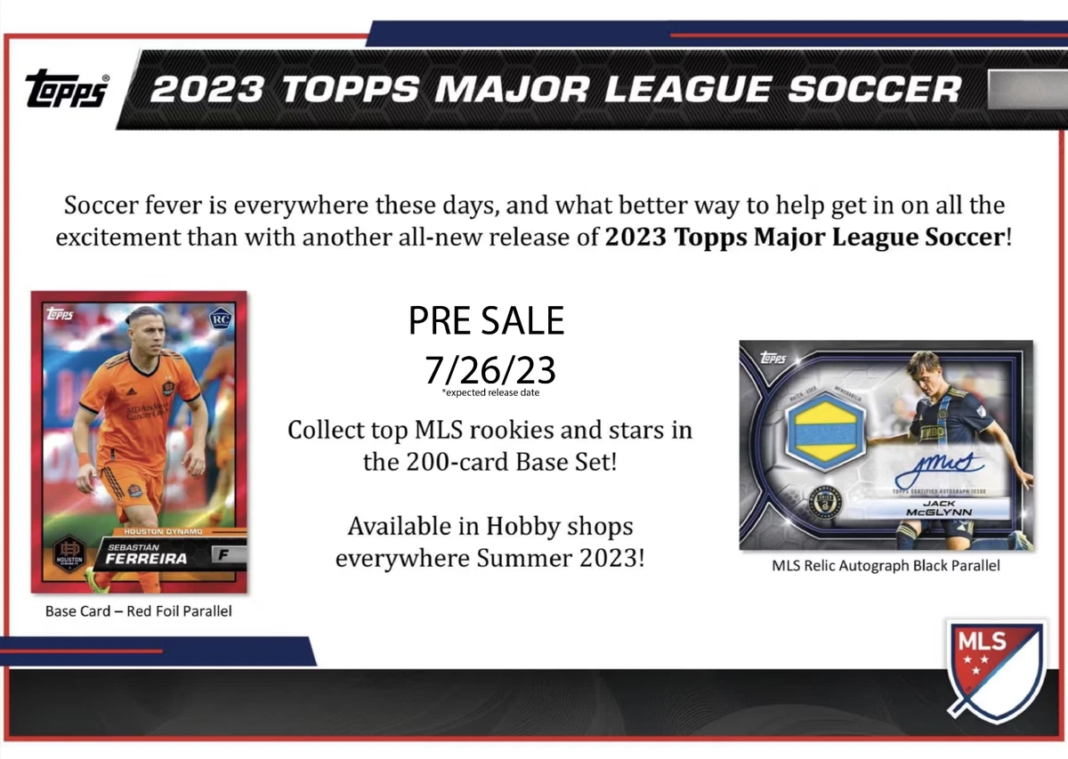 2023 Topps Major League Soccer - Value Box
