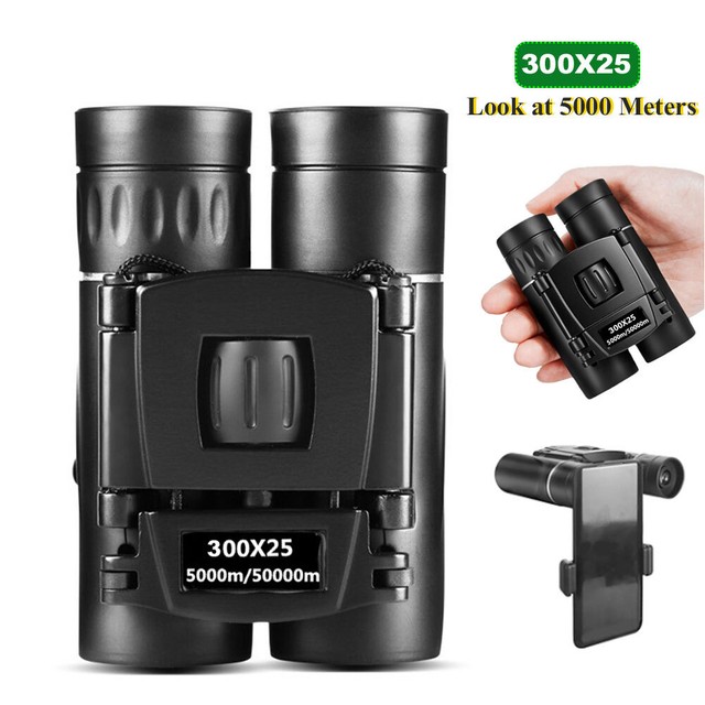 500x25 300X25 Folding Binocular Night Vision BAK4 Prism Portable Long Range 500x25 300X25 Folding Binocular Night Vision BAK4 Prism Portable Long Range