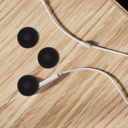 100 Pcs Earplugs Earbud Cushions Earphone Sponge Protective Cover