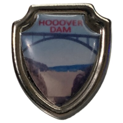 Hoover Dam Mike O'Callaghan Pat Tillman Memorial Bridge Travel Souvenir Pin