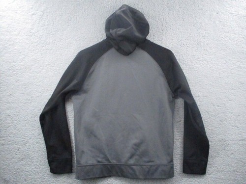 THE NORTH FACE Large 14-16 Boys Gray & Black Hoodie Wet Suit Soft Shell Jacket - Picture 9 of 16