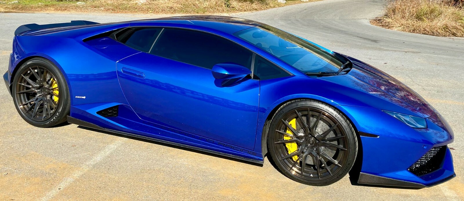 Lamborghini Huracan Carbon Fiber 3 Pc Stage 2 Rear Spoiler Wing by XMC USA