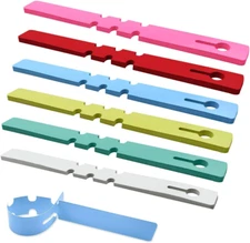 120 Pcs Plastic Plant Labels Wrap Around Hanging Tree Tags Waterproof Markers