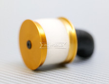 RC 1/10 Nitro Engine AIR FILTER Intake Metal/Rubber -GOLD-